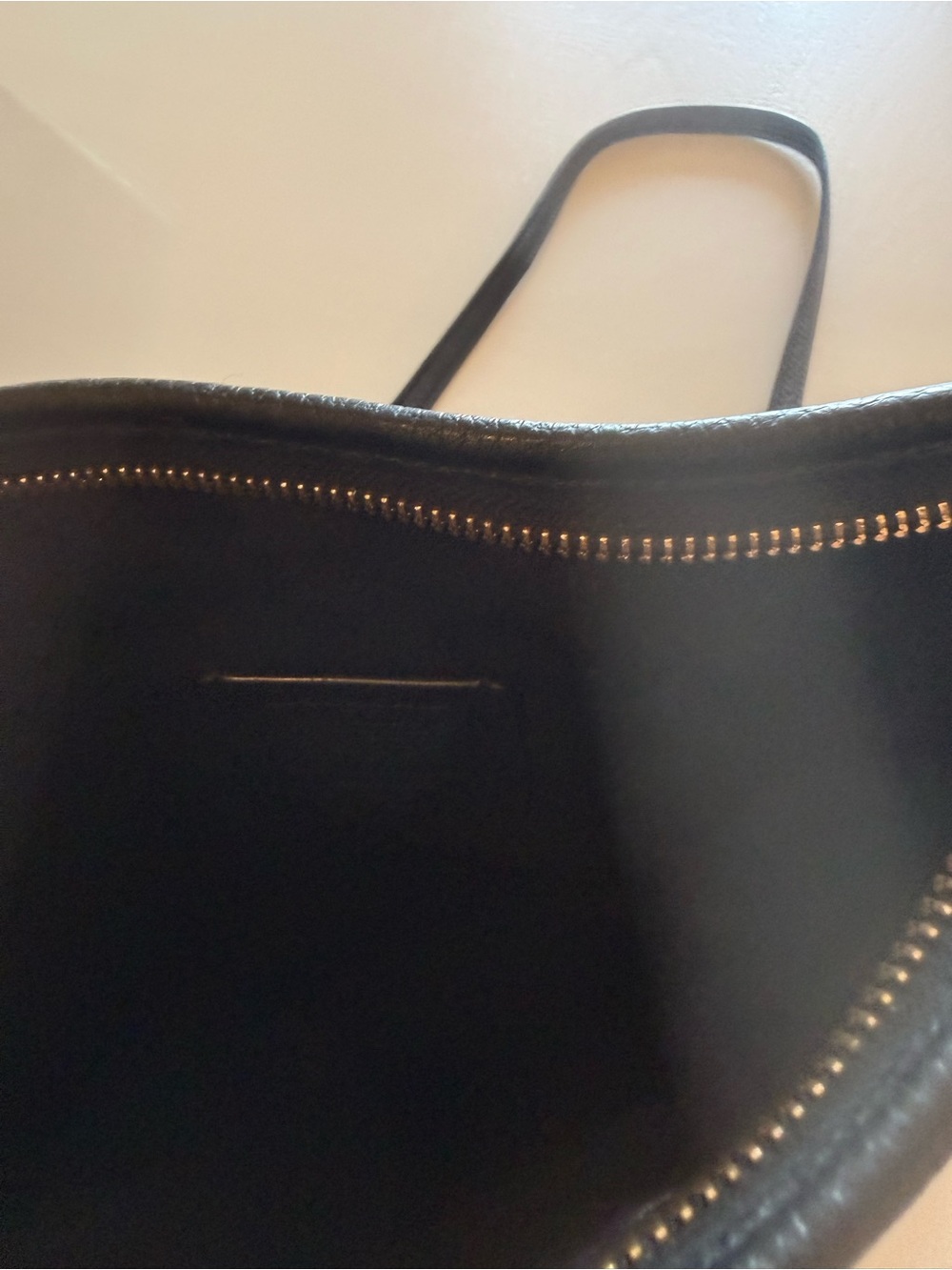 COACH Black Pebbled Leather Crossbody with Gold Logo - Picture 4 of 12